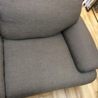 AK▽12月末まで限定‼︎持ち帰りだと20%オフ★ニトリ ソファー ブラウンの画像