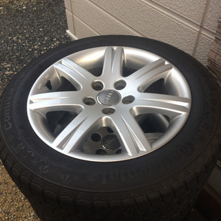 アウディa1スタッドレスタイヤ4つ アウディa4 スタッドレスタイヤ付き4本セット
