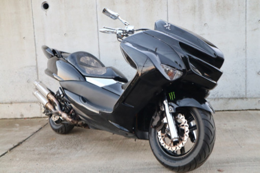 ☆ヤマハ・4D9・NEWスタイルビックスクーター！社外パーツ多数！全国陸送可☆