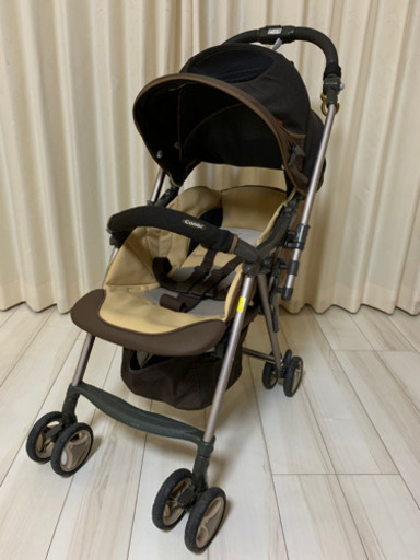 コンビ　ベビーカー　ティピットW TZ ティンクトブラック