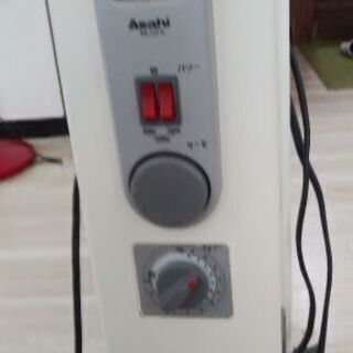 中古オイルヒーター 差し上げますの画像