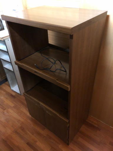 木製キッチンチェスト、レンジ台、炊飯器台