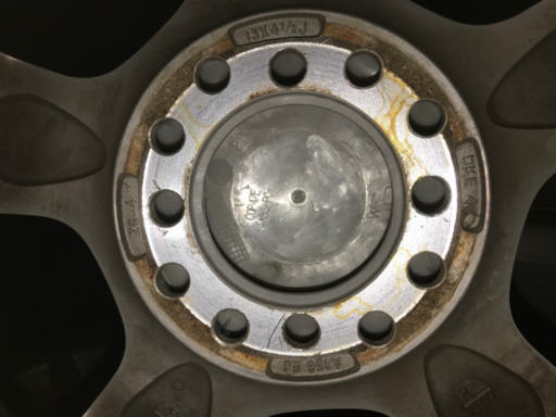 155/65R13 スタッドレス アルミ付き 4本セット