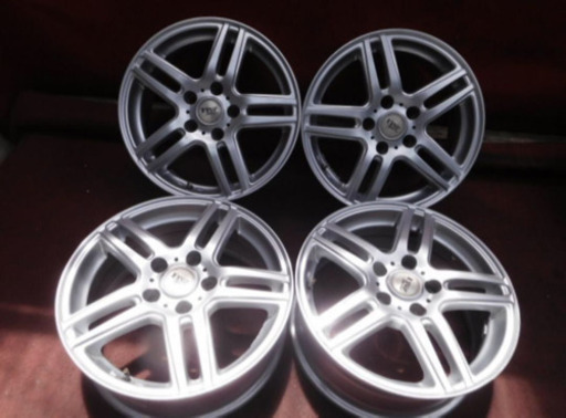 【H321】ホイール4本*BW 16×6.5Ｊ 5穴 PCD 114.3 +38 送料無料