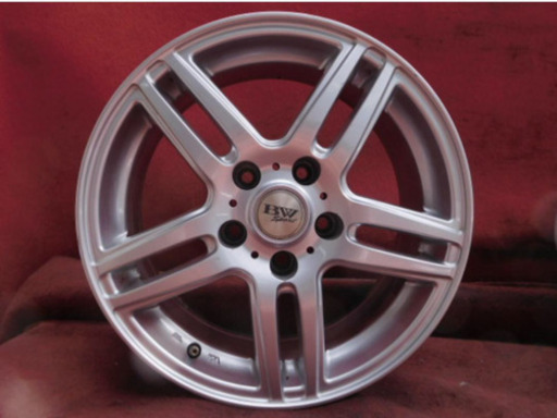 【H321】ホイール4本*BW 16×6.5Ｊ 5穴 PCD 114.3 +38 送料無料