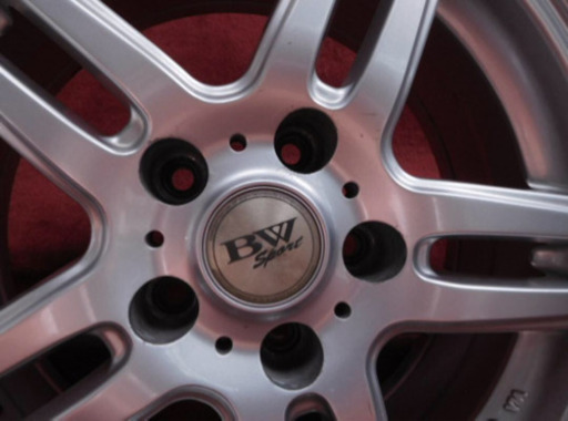 【H321】ホイール4本*BW 16×6.5Ｊ 5穴 PCD 114.3 +38 送料無料
