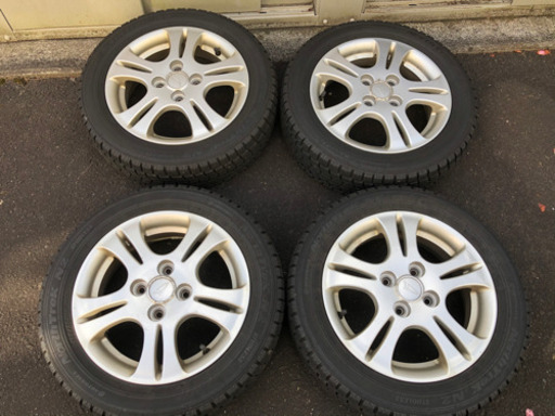 ダイハツ ムーヴ 純正ホイール付き 冬タイヤ