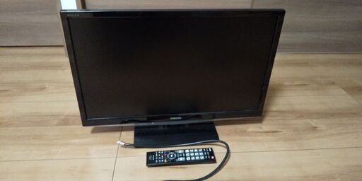 【テレビ】TOSHIBA 2013年製 24B5 B-CASカード付き
