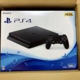 PlayStation4ジェットブラック500GB 新品未開封です！