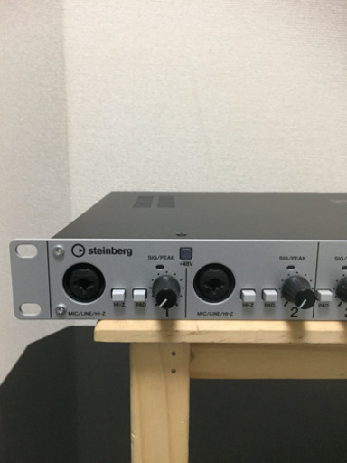 販売終了 オーディオインターフェイス steinberg UR824