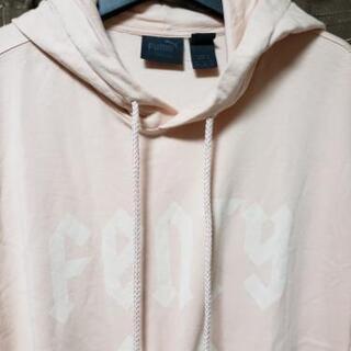 [国内正規品] Fenty Puma by Rihanna "Ls Graphic Frt Lacing Hoody" スウェット パーカーの画像