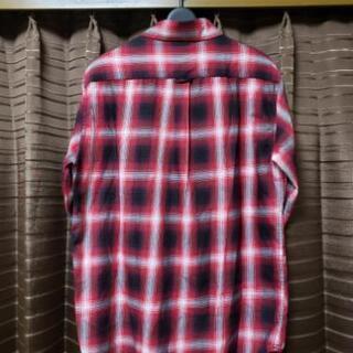 [国内正規品] LHP (Lazy Hazy Planet) 長袖 チェック柄 オープン シャツの画像
