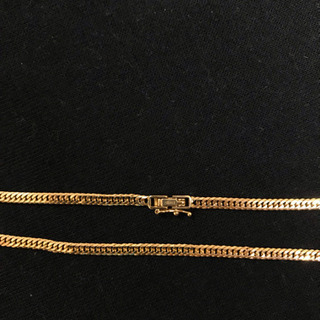 18K 喜平 ネックレス 6面 ダブル 40cm 10g