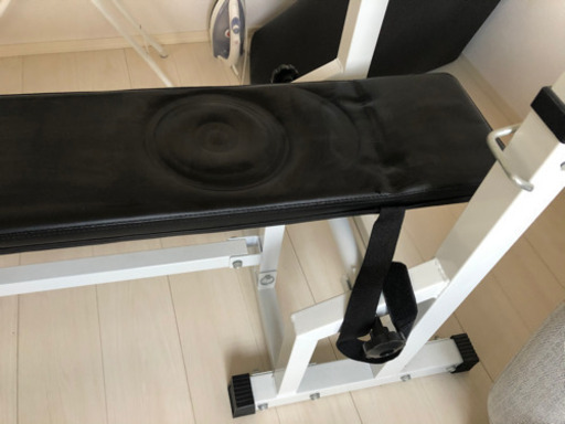 ベンチプレス　ベンチ　バーベル(ダンベル)重さ30キロ付き　シャフト10キロ　合計40キロ