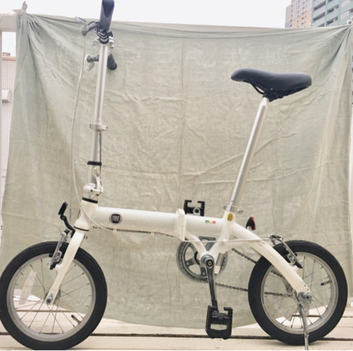 フィアット FIAT FDB140 アルミ ミニベロ 折りたたみ自転車 シングルスピード 14inch
