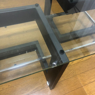 ガラス　ローテーブルの画像