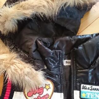 160センチ ダウンベストの画像