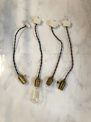 アンティーク電気　5個セット