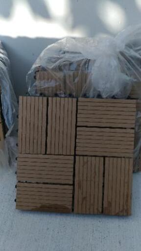 ウッドパネル 約37枚 四方 30cm