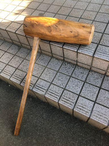 価格応相談！ 餅つき用　ケヤキ　杵　中古