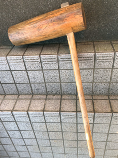 価格応相談！ 餅つき用　ケヤキ　杵　中古