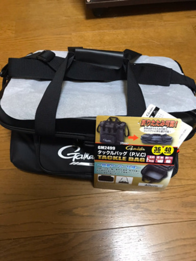がまかつ　セット　ロッドケース、タックルバッグ、ギャフ等