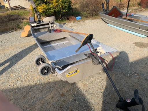 小型船舶免許必要☆12fアルミボート値下げ