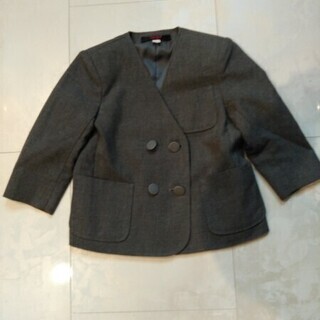 BellMaisonニットスカート90㎝新品+ハーフスパッツ＆男女兼用ブレザー　　　　　の画像