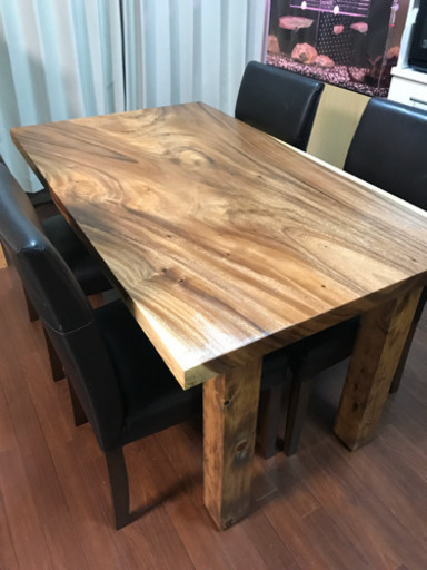 豪華！モンキーポッド  一枚板　リビングテーブル！