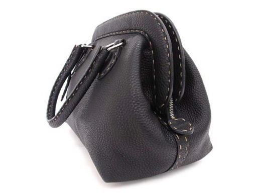 美品 フェンディ FENDI セレリア ローマンレザー ドクターズバッグ