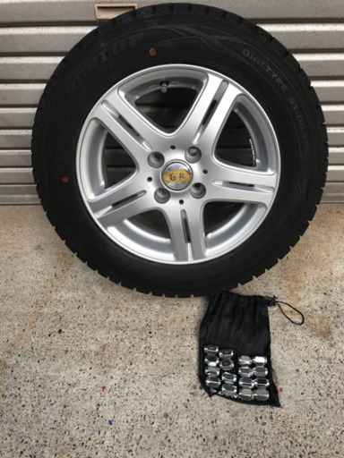 トヨタ ファンカーゴ スタットレス 4本