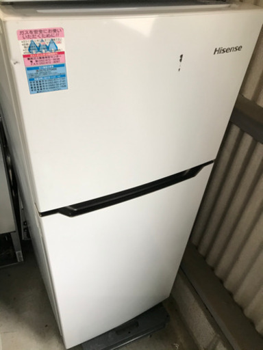 お薦め品‼️Hisense 冷蔵庫 120L 2016年