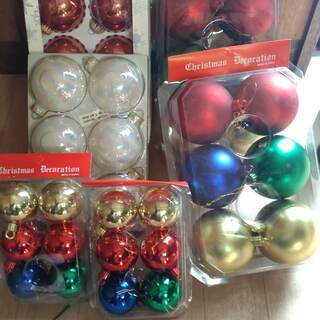 新品未使用クリスマスオーナメント大量セット　残1セットの画像