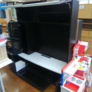 テレビボード　扉・引き出し付の画像