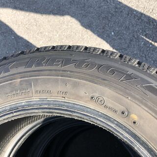 ブリジストン ブリザック レボGZ BRIDGESTONE Blizzak REVO GZ 195/65R15 15インチの画像
