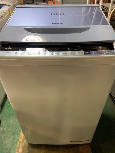 HITACHI 7キロ全自動洗濯機　中古　18年製　BW-V70B