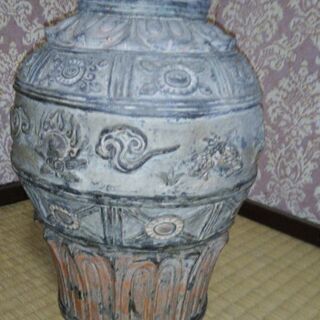 沖縄 琉球古典焼 壺屋焼 花瓶 骨董