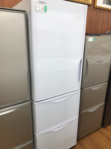 1年間保証付き！HITACHI（日立）3ドア冷蔵庫  R-S38JVL  2019年製