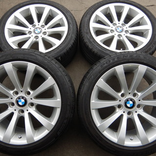 ランフラット付 美品】BMW F48 X1 純正 17in 7.5J +52 PCD112
