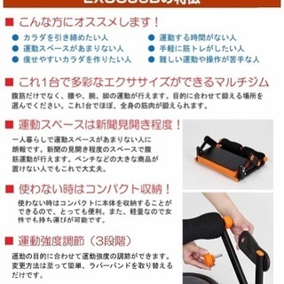 ALINCOイージーリフトスリムEXG056D（腹部、胸部、太ももの運動用）の画像