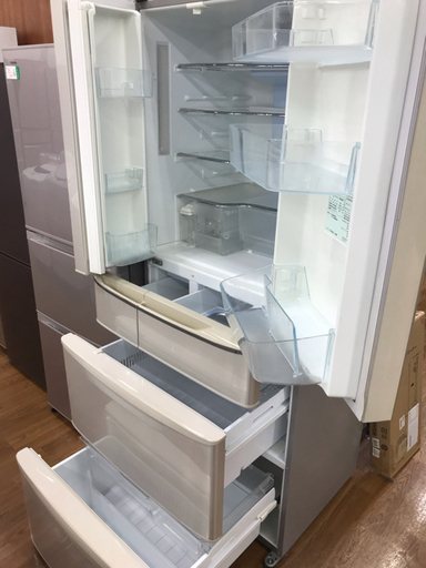 【安心の6ヶ月保障】Panasonic(パナソニック)　6ドア冷蔵庫　NR-F474TM-N