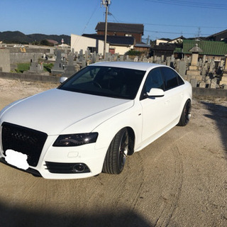 車検付き低走行audi  A4 S-LINE アウディクワトロ