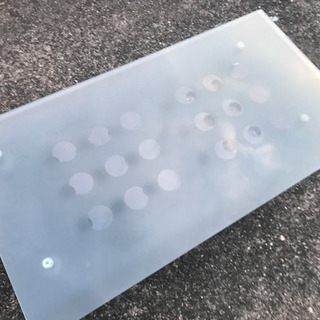 都会的！ガラスのテーブル 中古