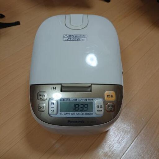 【美品】Panasonic製炊飯器