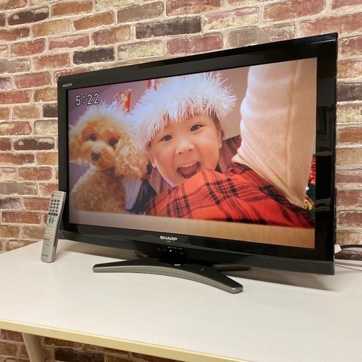 即日受渡可❣️亀山モデル32型高画質フルハイビジョンアクオス12000円
