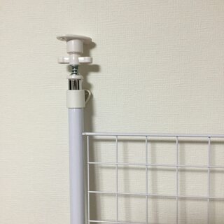 山善 突っ張り パーテーション 幅45cmの画像