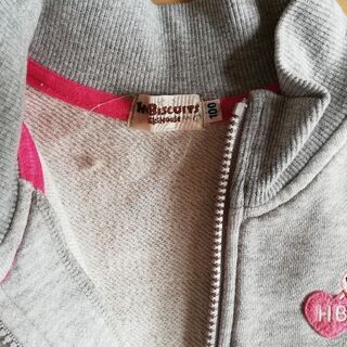 ホットビスケッツ(ミキハウス)　女児　薄手アウター　100サイズ　の画像