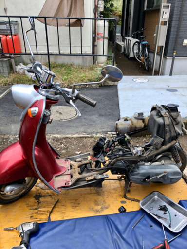 かわいい顔して速い！簡単60キロオーバー！ビーノ　SA10J　整備済み！速いもの勝ち！