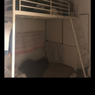 IKEA ロフトベッド  セミダブルの画像