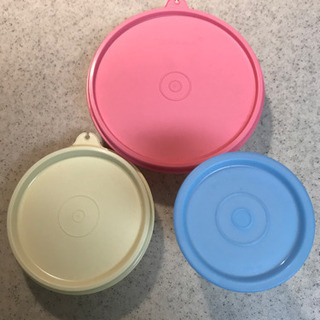 【お取引中】TUPPER WARE タッパーウェア 3点セット 未使用品の画像